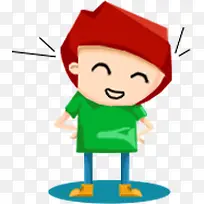 手绘可爱俏皮儿童-空若网 手绘可爱俏皮儿童-空若网