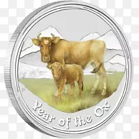珀斯薄荷金牛银币-牛-空若网 珀斯薄荷金牛银币-牛-空若网