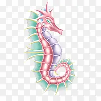 手绘海马-空若网 手绘海马-空若网