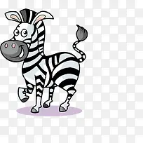 卡通可爱斑马-空若网 卡通可爱斑马-空若网