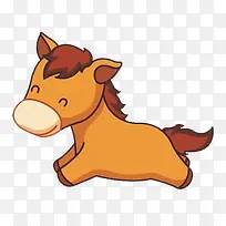 卡通可爱马-空若网 卡通可爱马-空若网