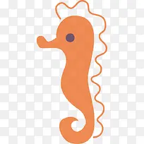 可爱卡通海马-空若网 可爱卡通海马-空若网