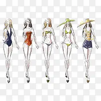 手绘性感美女-空若网 手绘性感美女-空若网