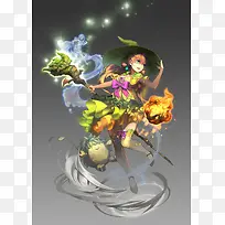 可爱卡通游戏美女-空若网 可爱卡通游戏美女-空若网