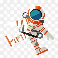 宇航员矢量素材-空若网 宇航员矢量素材-空若网