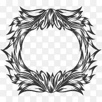 欧式创意手绘花边-空若网 欧式创意手绘花边-空若网