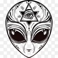 手绘外星人-空若网 手绘外星人-空若网