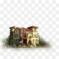 高清摄影别墅风景区-空若网 高清摄影别墅风景区-空若网