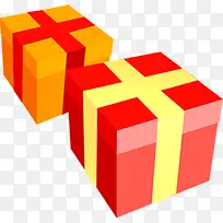 红黄创意活动礼盒-空若网 红黄创意活动礼盒-空若网