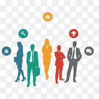 矢量商务人士素材-空若网 矢量商务人士素材-空若网