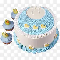 鸭子生日蛋糕-空若网 鸭子生日蛋糕-空若网