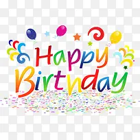 生日快乐艺术字-空若网 生日快乐艺术字-空若网