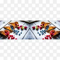 美味水果海报背景-空若网 美味水果海报背景-空若网