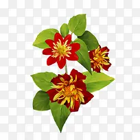 卡通小花-空若网 卡通小花-空若网