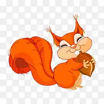 可爱食品行业装饰松鼠-空若网 可爱食品行业装饰松鼠-空若网