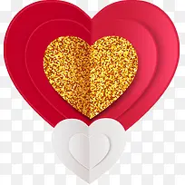 创意立体心-空若网 创意立体心-空若网