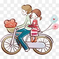 情人节卡通插画人物-空若网 情人节卡通插画人物-空若网