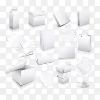 矢量白色包装-空若网 矢量白色包装-空若网