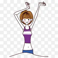 矢量舞蹈人物素材-空若网 矢量舞蹈人物素材-空若网