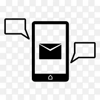 手机短信图标-空若网 手机短信图标-空若网
