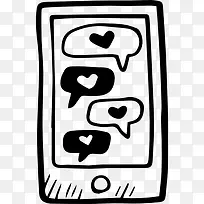 智能手机图标-空若网 智能手机图标-空若网