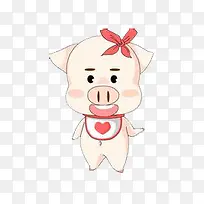 卡通可爱猪-空若网 卡通可爱猪-空若网