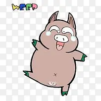 卡通可爱猪-空若网 卡通可爱猪-空若网