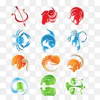 可爱星座形象免费下载,-空若网 可爱星座形象免费下载,-空若网