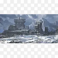 白色风景宽屏壁纸-空若网 白色风景宽屏壁纸-空若网