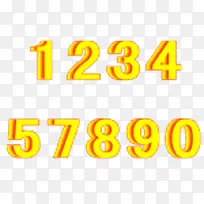 卡通数字-空若网 卡通数字-空若网