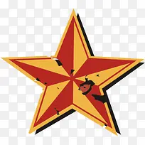 手绘红星促销海报-空若网 手绘红星促销海报-空若网