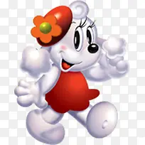 可爱卡通老鼠女孩-空若网 可爱卡通老鼠女孩-空若网