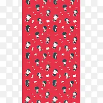 手绘卡通可爱女孩-空若网 手绘卡通可爱女孩-空若网