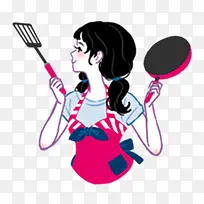 可爱厨房女孩-空若网 可爱厨房女孩-空若网