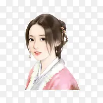 粉衣可爱女孩-空若网 粉衣可爱女孩-空若网