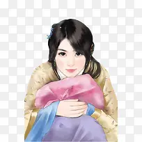 黄衣可爱女孩-空若网 黄衣可爱女孩-空若网