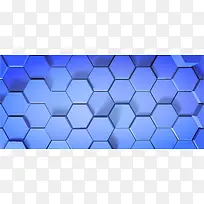 立体蜂窝banner背景-空若网 立体蜂窝banner背景-空若网