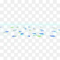 蓝色绚丽时尚装饰-空若网 蓝色绚丽时尚装饰-空若网