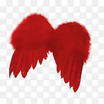 红色羽毛翅膀-空若网 红色羽毛翅膀-空若网