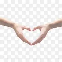 爱心手势实拍图-空若网 爱心手势实拍图-空若网