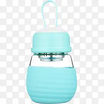 蓝色可爱可提杯子设计-空若网 蓝色可爱可提杯子设计-空若网