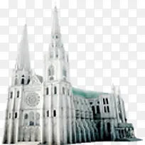 高清摄影白色的复古国外建筑-空若网 高清摄影白色的复古国外建筑-空若网