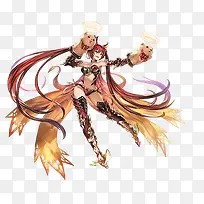 长发时尚炫酷美女手绘-空若网 长发时尚炫酷美女手绘-空若网