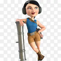 可爱炫酷手绘美女-空若网 可爱炫酷手绘美女-空若网