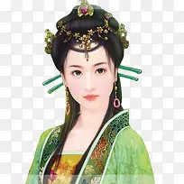 立绘美女手绘古风-空若网 立绘美女手绘古风-空若网