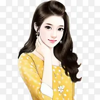 立绘手绘美女-空若网 立绘手绘美女-空若网