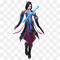 手绘万花美女-空若网 手绘万花美女-空若网