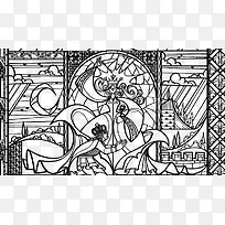 插画-空若网 插画-空若网