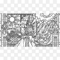 插画-空若网 插画-空若网