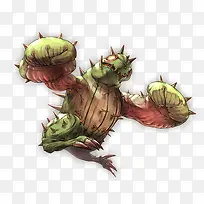 合成创意仙人掌怪兽-空若网 合成创意仙人掌怪兽-空若网